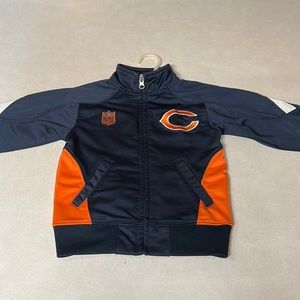 Navy Blue and Orange Bears Jacket, Size Kids 3T